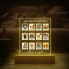 Custom Photo One Year Together Personalized Acrylic Plaque LED Night Light Anniversary Gift HA75 920098