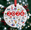 2026 Year in Review, Year to Remember Commemorative Ceramic Ornament LM32 670689
