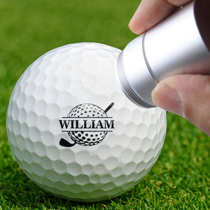 Custom Name Golf Ball Stamp Personalized Golfer Gift Golf Accessories CH07 895658