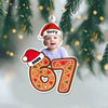 Custom Photo Six Seven Gen Alpha Humor Acrylic Ornament HO82 900704