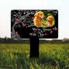 Custom Photo I'm Always With You Memorial Garden Stake For Dog Lovers TH10 894151