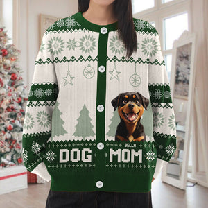 Personalized Dog Dad Dog Mom Ugly Cardigan TH10 896373