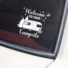 Personalized Happy Campers Camping Car Window Decal Sticker CH07 910368