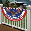 Custom Family Name 250 Years Of Freedom Non-Pleated Fan Flag HO82 901332