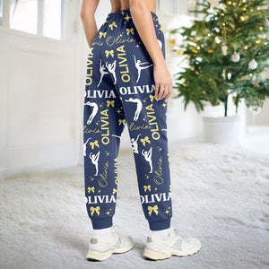 Custom Name Dancing Girl Personalized Sweatpants HA75 897676