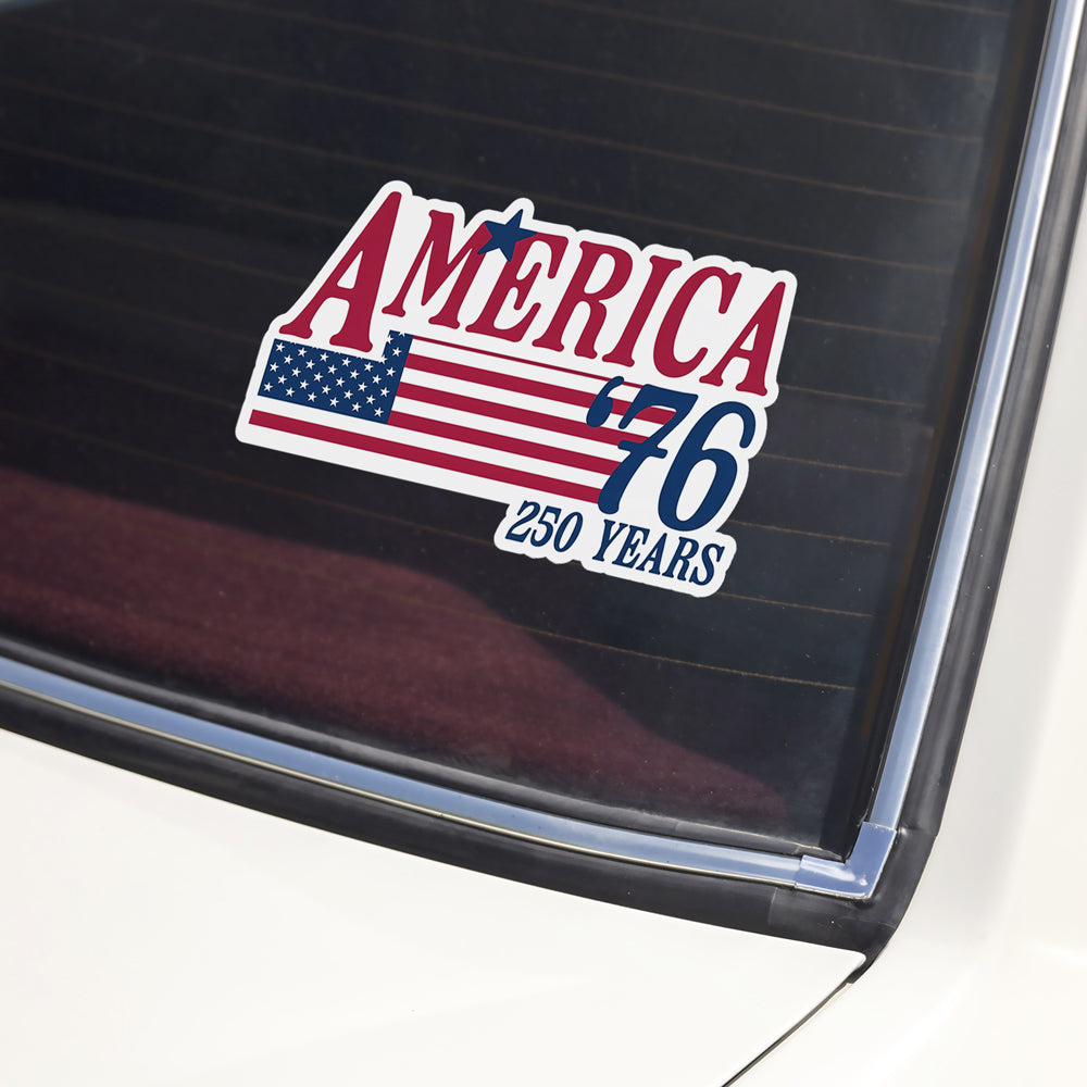 America 76 250 Years Anniversary Car Window Decal Sticker TH10 169229