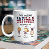 Personalized This Awesome Mom Belongs To White Mug HA75 920866