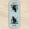 Personalized Bookish Floral Magic Cat Magnetic Leather Bookmark CH07 899536
