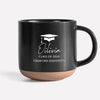 Custom Name Class Of 2026 Graduation Engraved Pottery Mug TH10 169165