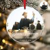 Custom Photo And Name Class Of 2026 Glass Ornament Christmas Gift TH10 896907