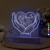 Custom Name Mom Your Arms Forever Open LED Night Light Mother's Day Gift TH10 169067