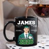 Custom Photo Congrats Class Of 2026 Magazine Graduation Gift Black Mug LM32 899367