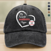 Favorite Players On My Cap - Personalized Washed Baseball Denim Cap Gift For Baseball Lovers HO82 894690