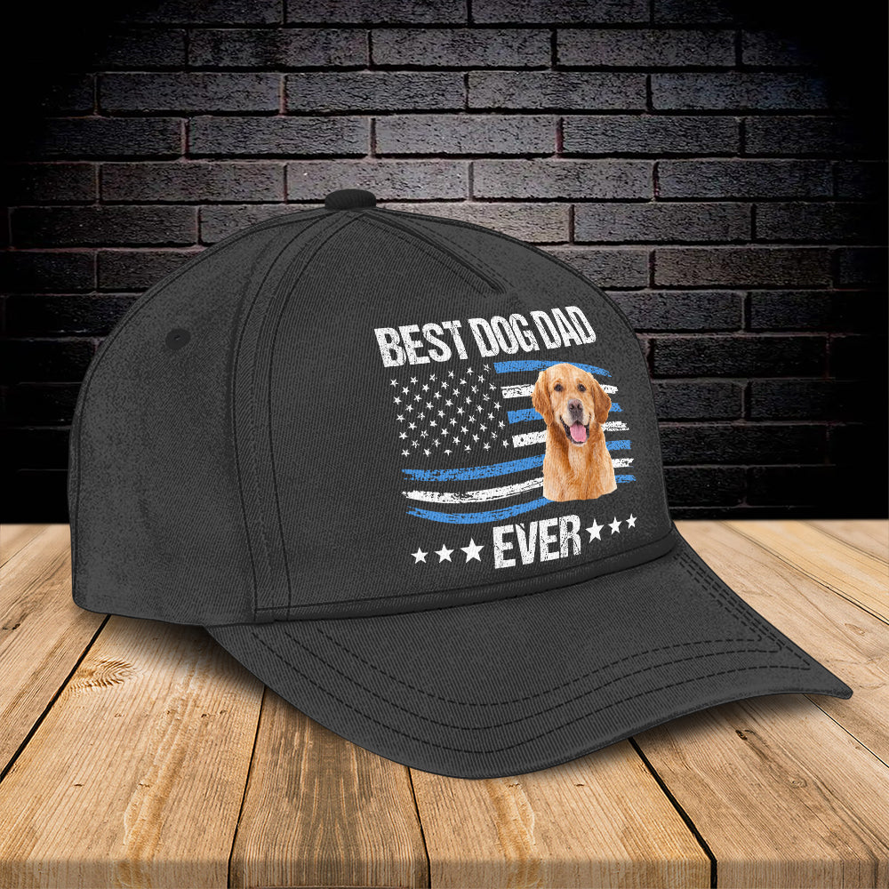 Custom Photo Best Dog Dad Ever Classic Cap TH10 892927