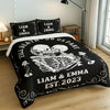Till Death Do Us Part - Personalized Bedding Set Valentine Gift For Couple CH07 899852