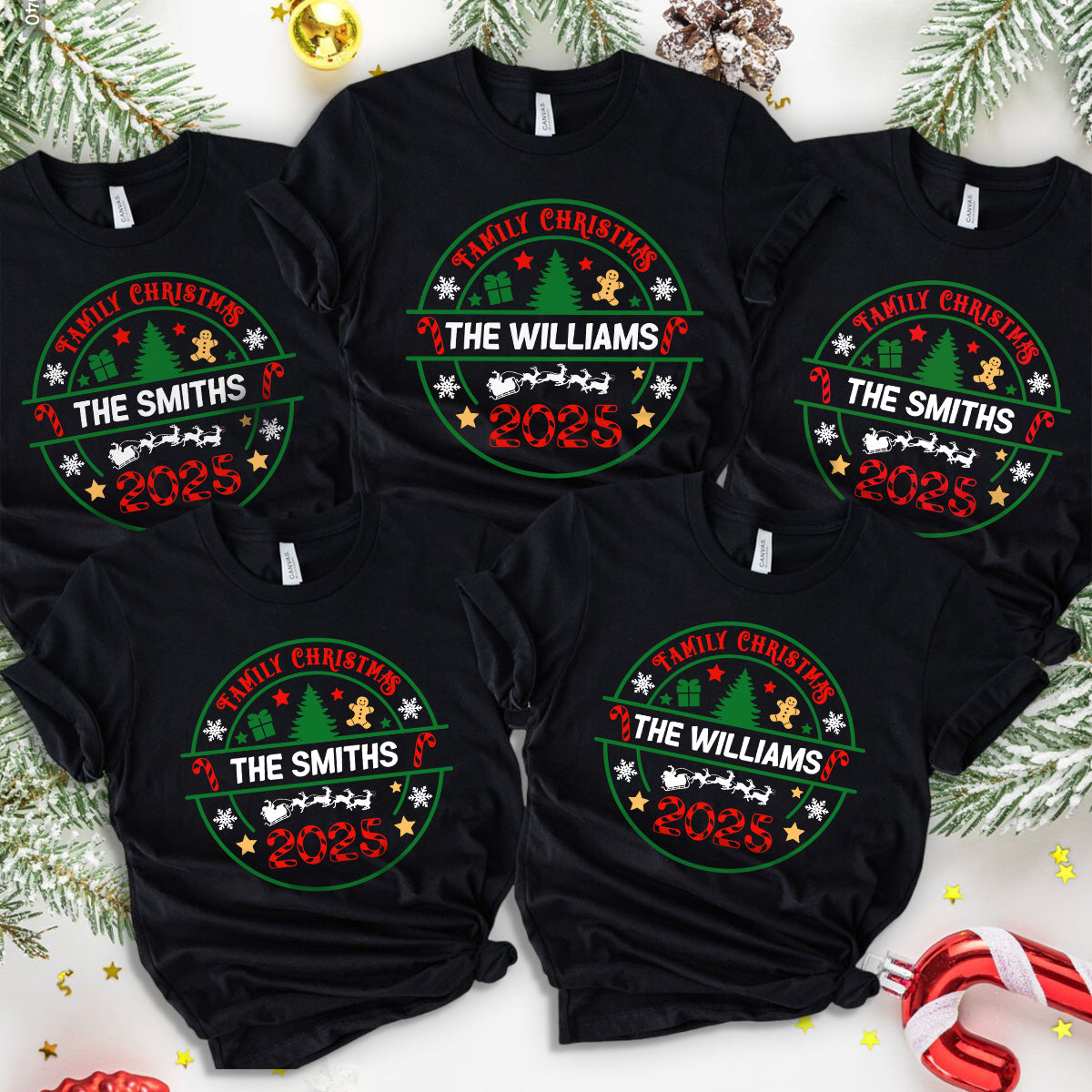 Custom Name - Personalized Shirt Christmas Gift For Family HO82 900016
