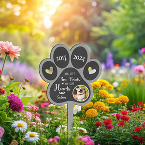 Custom Dog Photo You Were My Favorite Hello Memorial Garden Stake TH10 891601