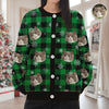 Custom Photo Christmas Ugly Cardigan Gift For Cat Lover CH07 899834