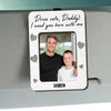 Custom Photo Dad & Kid - Drive Safe Daddy 2 Layered Car Visor Clip CH07 895930