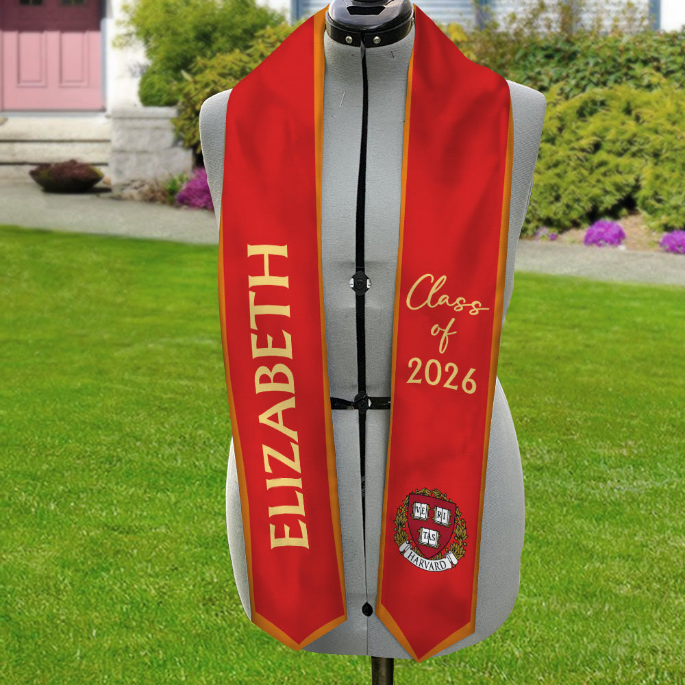 Custom Name Class of 2026 Graduation Stole TH10 898343