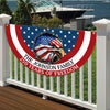 Custom Family Name American Flag 250 Years of Freedom 1776–2026 Patriotic Non-Pleated Fan Flag HO82 901334