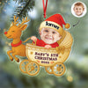 Custom First Christmas Photo - Personalized Acrylic Ornament Christmas Gift For Family CH07 899092