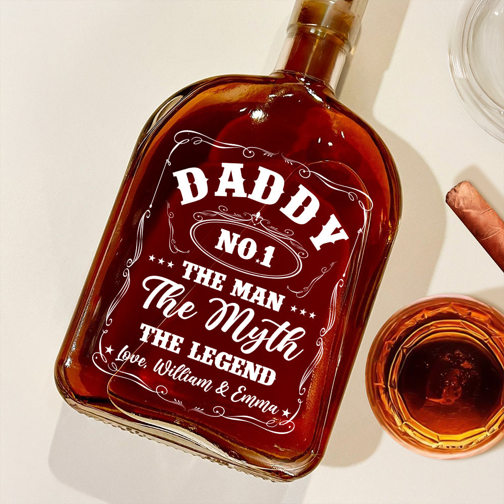 The Man The Myth The Legend Whiskey Bottle For Dad TH10 894019