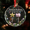 Festive Sister Love - Personalized Glass Ornament TH10 896653