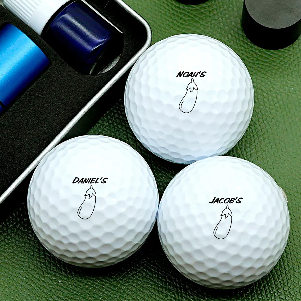 Personalized Golf Ball Stamp Box Golf Gifts for Men, Funny Gift For Golfers HA75 898744