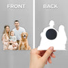 Custom Family Photo Acrylic Fridge Magnet Gift For Family HO82 900782