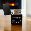 Personalized Music Song Metal Lighter Gift For Husband, Boyfriend, Dad TH10 898329