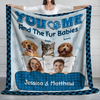 You And Me And The Pets - Custom Pet Photo Blanket For Dog And Cat Lovers CH07 896500