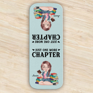 Just One More Chapter Personalized Leather Magnetic Bookmark Gifts For Book Lovers CH07 899522