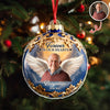 Custom Photo Forever In Our Hearts Memorial Acrylic Ornament HA75 897884