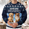 Thank For Picking Up My Poop And Stuff Custom Dog Photo Ugly Sweater CH07 896596