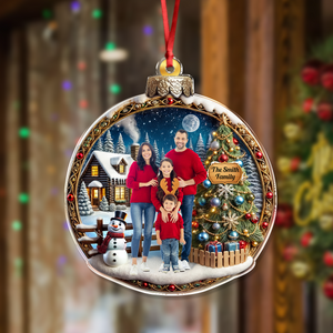 Custom Photo Celebrate The Season With Loved Ones Acrylic Ornament HO82 894596