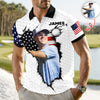 Custom Photo Polo Shirt For Golfer TH10 898097