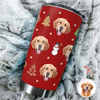Custom Photo Christmas - Personalized Fat Tumbler Gift for Dog Cat Lovers TH10 894425
