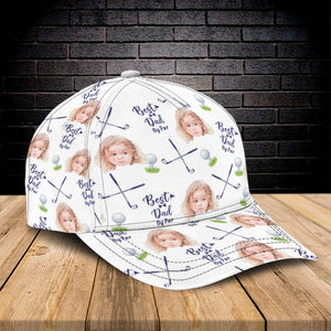 Best Dad By Par Custom Photo Golf Cap TH10 894143