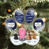 You Were My Favorite Hello And Hardest Goodbye - Personalized Custom Shaped Acrylic Ornament LM32 895915