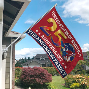 250th Anniversary USA Eagle Patriotic House Flag LM32 897557