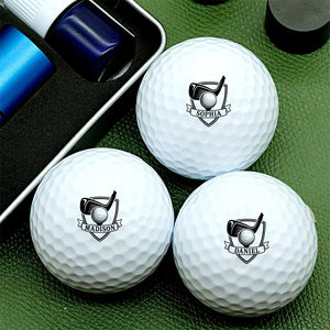 Personalized Golf Ball Stamp With Custom Name for Golf Fans CH07 910010
