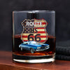 Custom Photo Route US 66 Car Print Whiskey Glass HA75 898094