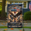 Custom Family Name Faith Freedom 250 Years 1776–2026 Garden Flag LM32 897947