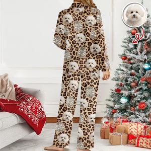 Custom Photo Dog & Cat Personalized Pajamas Christmas Gift For Pet Owners, Pet Lovers CH07 896898