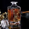 Custom Name Firefighter Personalized Print Decanter Gift For Dad, Father HA75 898064