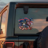 American Heritage Eagle Patriotic Car Window Decal Sticker HA75 920160