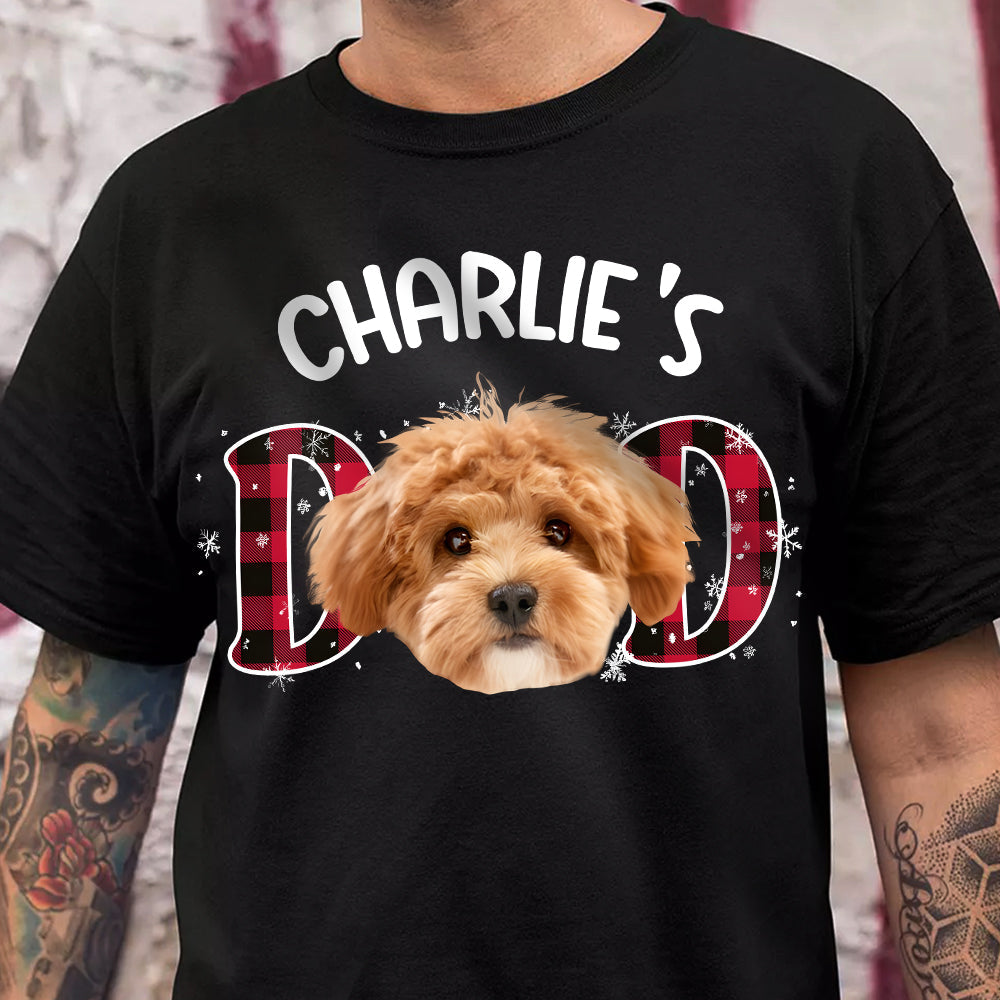 Custom Photo Dog And Cat Dad Shirt Christmas Gift For Dog And Cat Lovers HO82 894342