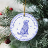 Custom Dog Breeds Not A Day Goes By Memorial Dog Toile De Jouy Style Ceramic Ornament HA75 897124
