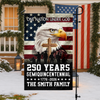 Custom Family Name One Nation Under God 1776 2026 Semiquincentennial 250 Years American Garden Flag HO82 900886